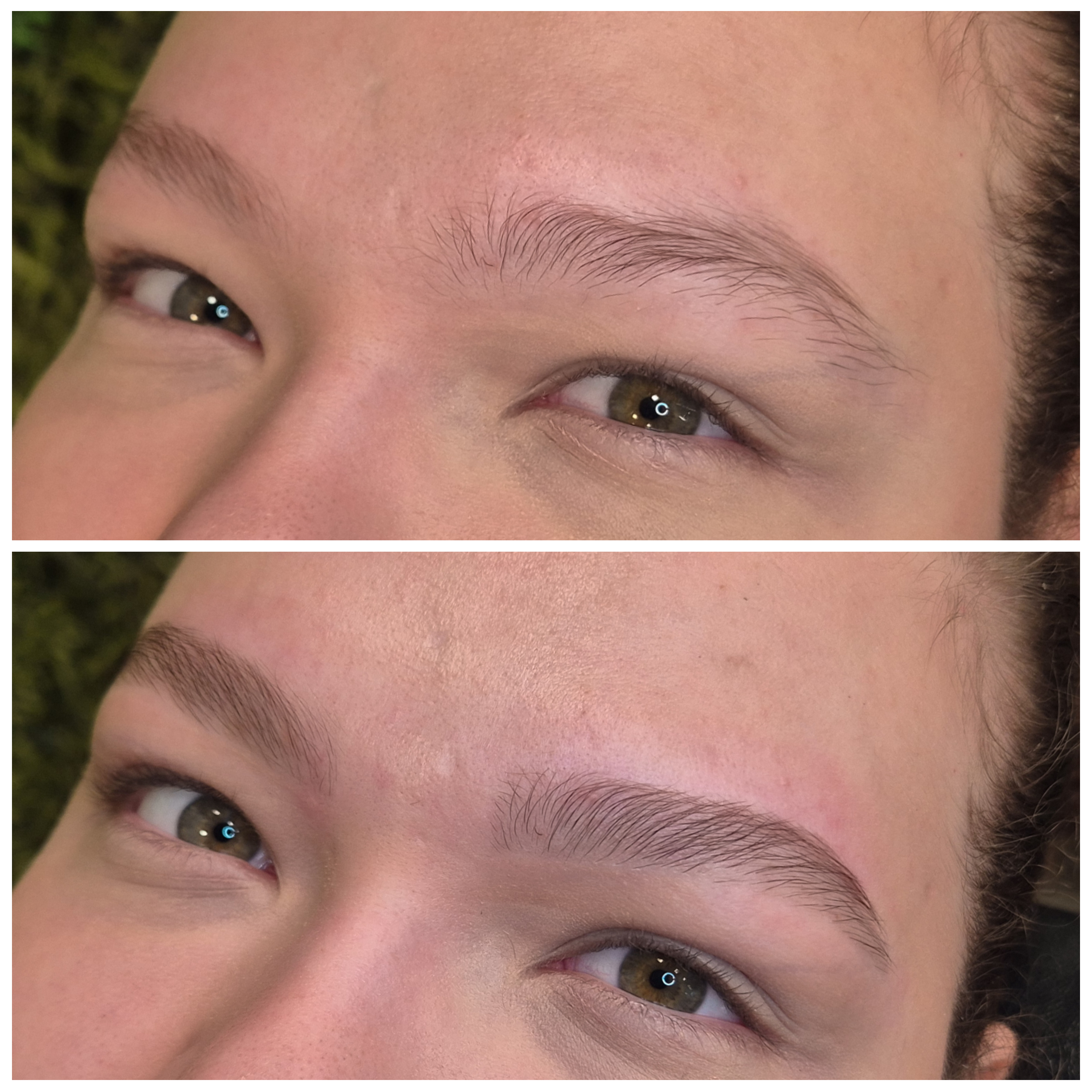 Antes e Depois — Design de Sobrancelhas